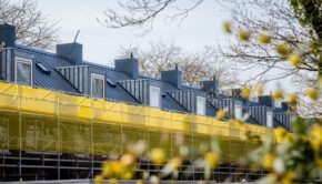Circulaire dakkapellen van Caspar de Haan op woningen van Woonbedrijf.
