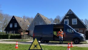 Corporatie Lefier inspecteert daken met drone