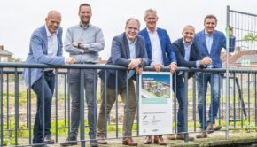 nieuwe stap bereikt voor nieuwbouw in Leiderdorp; Rijnhart Wonen en Bouwonderneming Stout hebben aannemingsovereenkomst getekend