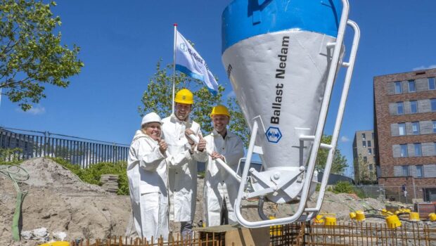 nieuwbouw van 157 huurappartementen in Leiden gestart